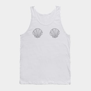 Mermaid Shells Bra T-Shirt Tank Top